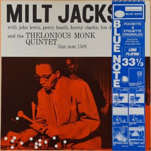 Milt Jackson With John Lewis And The Thelonious Monk Quintet ‎– S/T