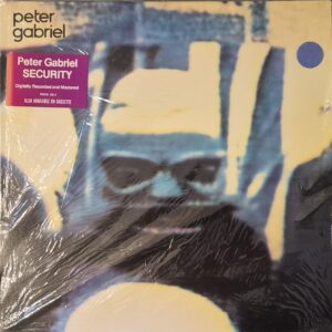 Peter Gabriel ‎– Security / Canada Press Folia