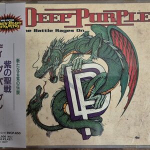 Deep Purple - The Battle Rages On... + Logo Sticker  / Japan