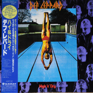 Def Leppard  ‎– High 'N' Dry / Japan